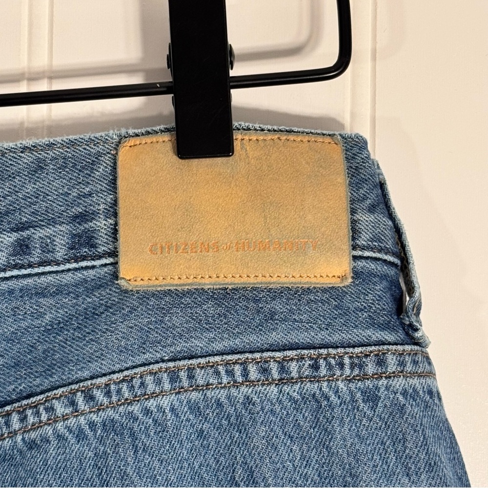 Citizens Of Humanity Annina Trouser Medium Wash High Rise Denim Jeans Size 30 - Picture 9 of 16